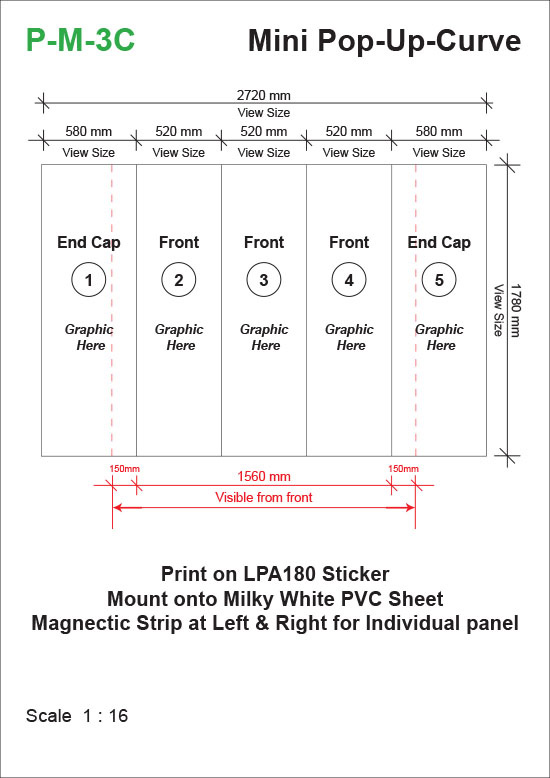 Mini-Pop-Up-System-Curve-(1780mm-x-525mm-x-1780mm)-Template-24kg-t
