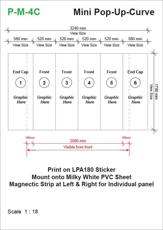 Mini-Pop-Up-System-Curve-(2361mm-x-525mm-x-1780mm)-Template-31kg-t