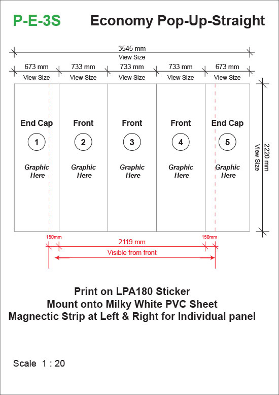 Pop-Up-System-Straight-(2735mm-x-325mm-x-2220mm)-Template-25kg-t